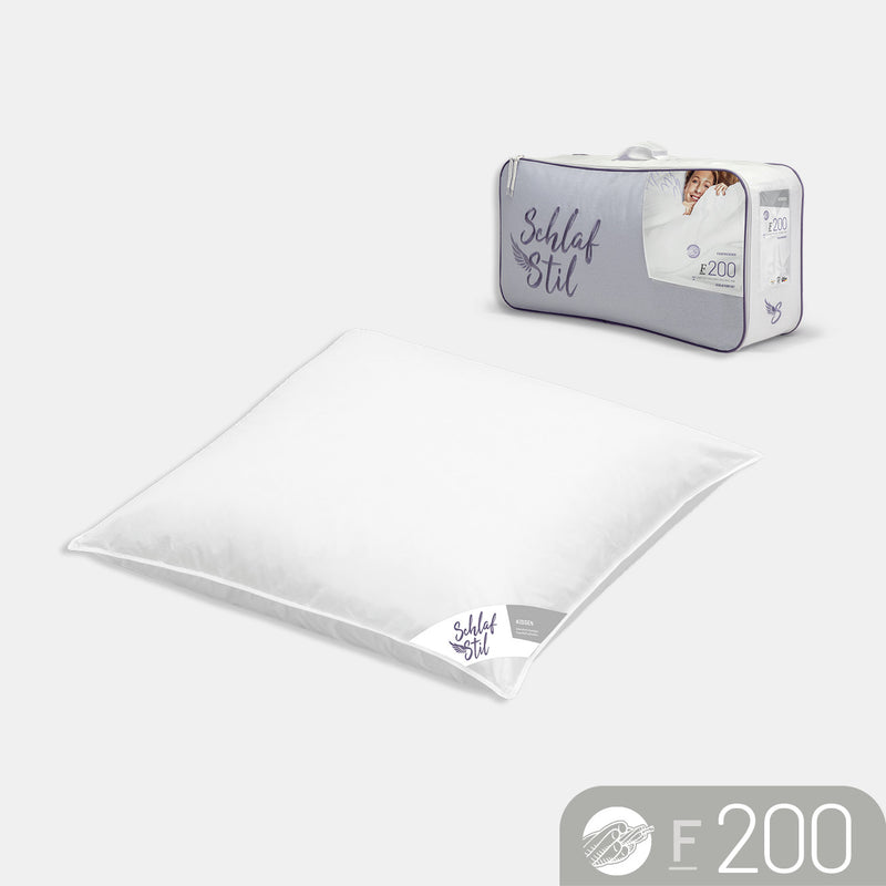 3-Kammer Faserkissen „F200", 3D-Hohlfaser / 100 % Polyester (Außen)