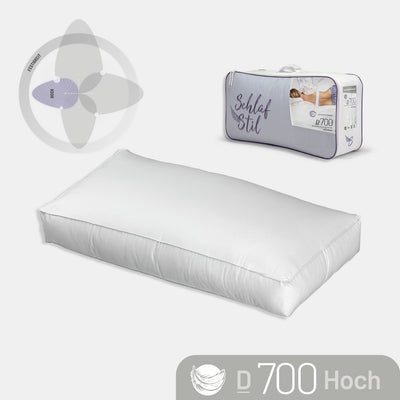 Gänsedaunen Nackenstützkissen „D700", 100 % Gänsedaunen (Außen)