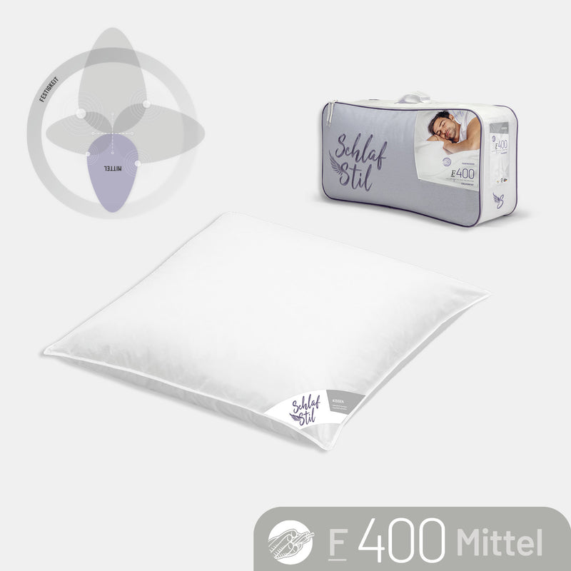 Faserkissen „F400", Comforel Soft 3D-Markenfaser / 100 % Polyester