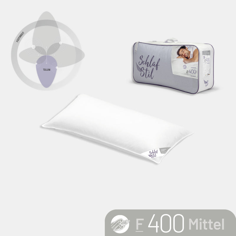 Faserkissen „F400", Comforel Soft 3D-Markenfaser / 100 % Polyester