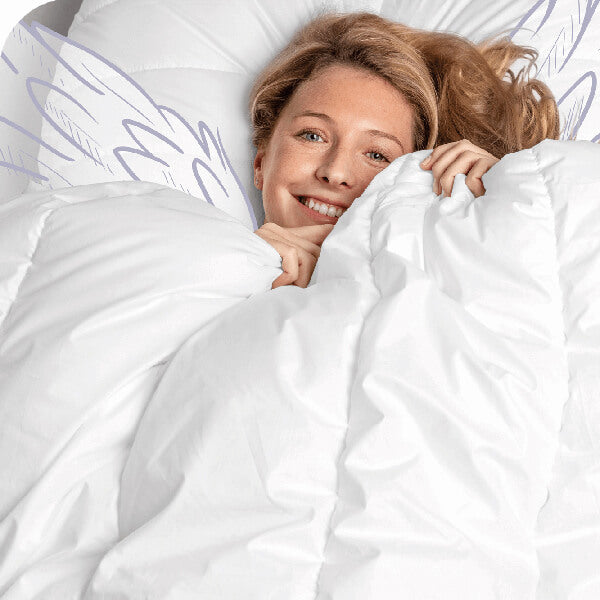 Faserbettdecke „F200", 3D-Hohlfaser / 100 % Polyester, verschiedene Größen und Wärmeklassen